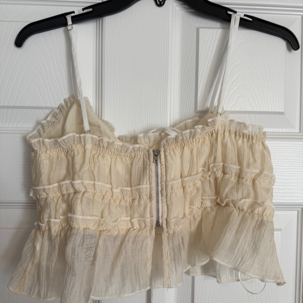 12th Tribe Dahlia Tank in Baby Yellow - NWT - Picture 2 of 5